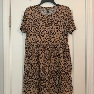 Small cheetah dress